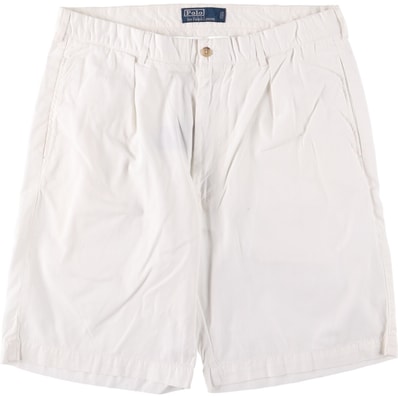 古着 ラルフローレン Ralph Lauren POLO by Ralph Lauren ツータック チノショーツ ショートパンツ メンズw34相当/eaa576509