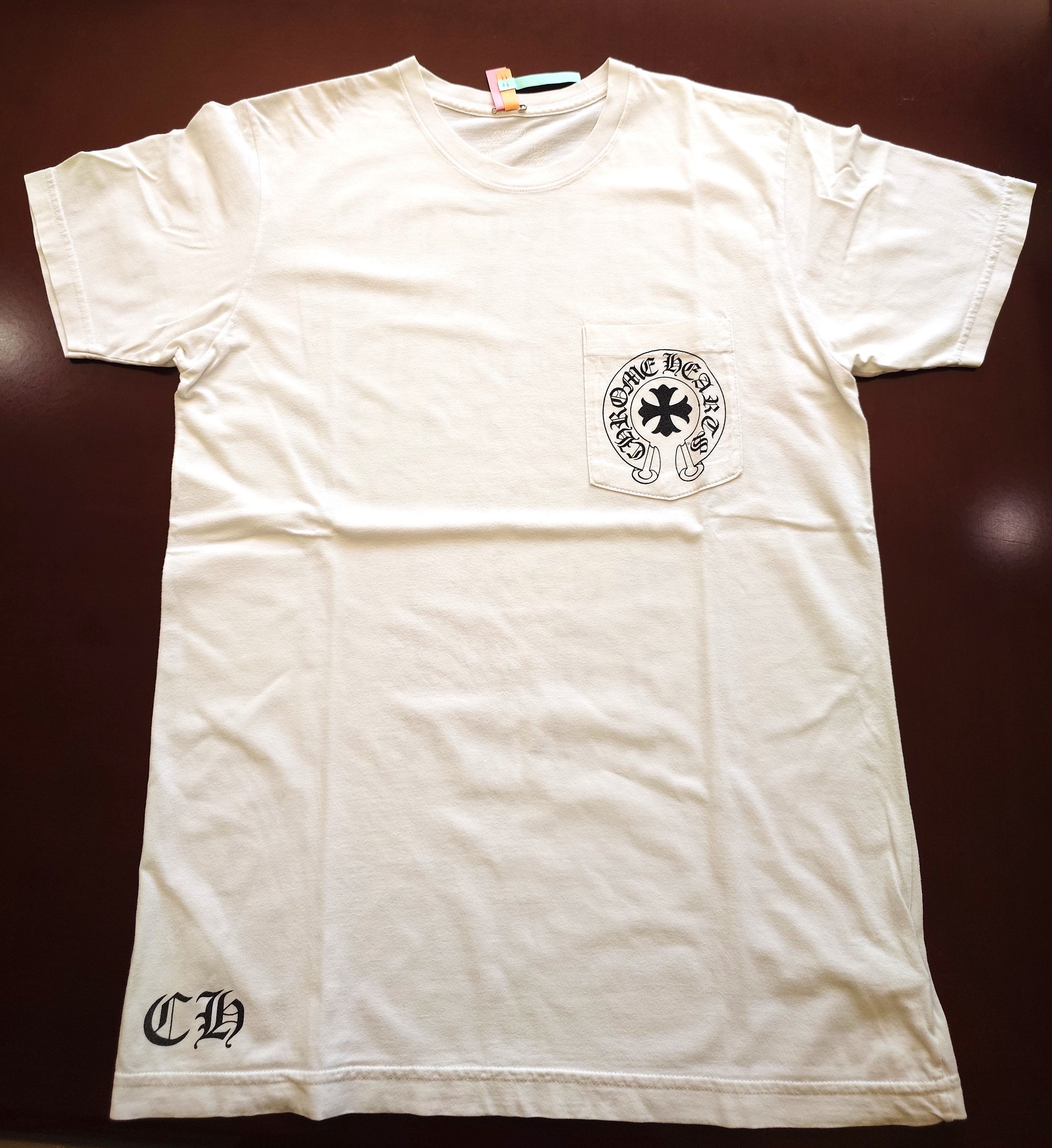 【正規品・オールド】Chrome Hearts ホースシュープリントTシャツ M