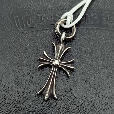 Chrome Hearts Tiny CH Cross Charm "Silver"