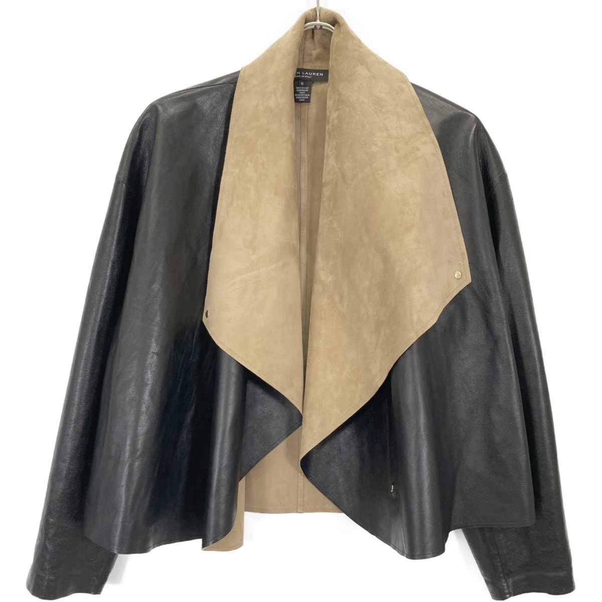 ラルフローレンブラックレーベル ブラック スエード ジャケット 12
