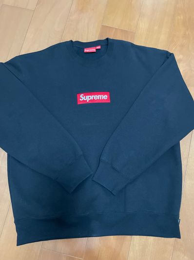 Supreme Box Logo Crewneck "Black" (22FW)