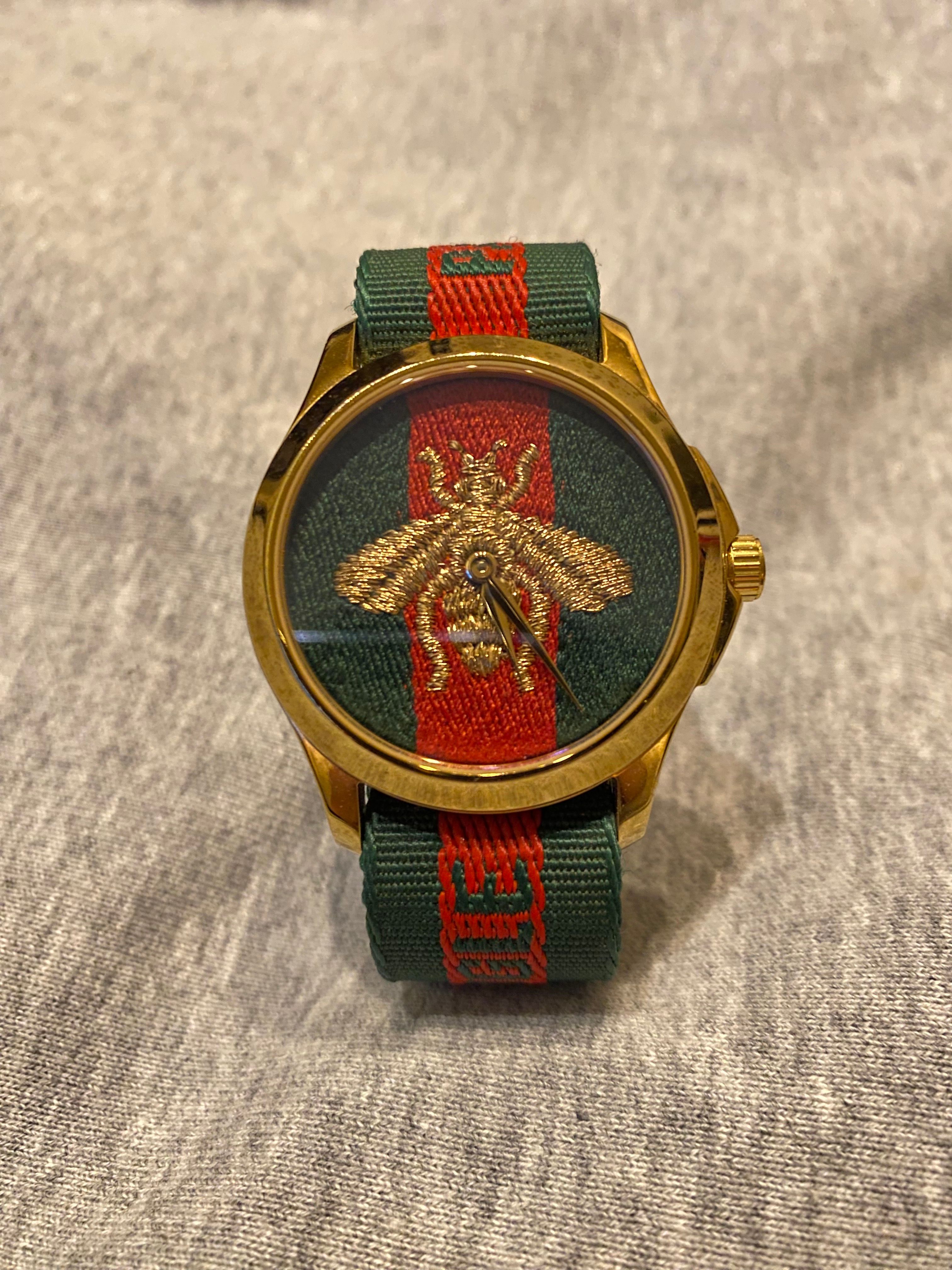 グッチ G-タイムレス ウォッチ 38mm YA126487Aの新品/中古フリマ(通販 