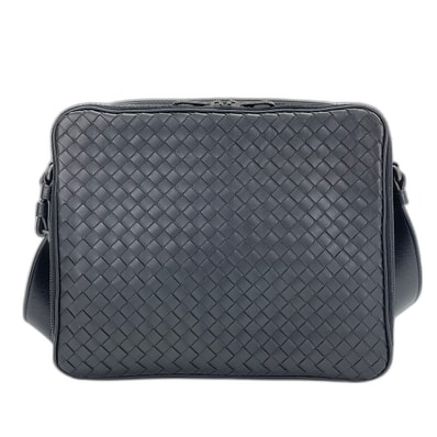ボッテガヴェネタ BOTTEGAVENETA イントレチャート ブリーフケース ショルダーバッグ【中古】
