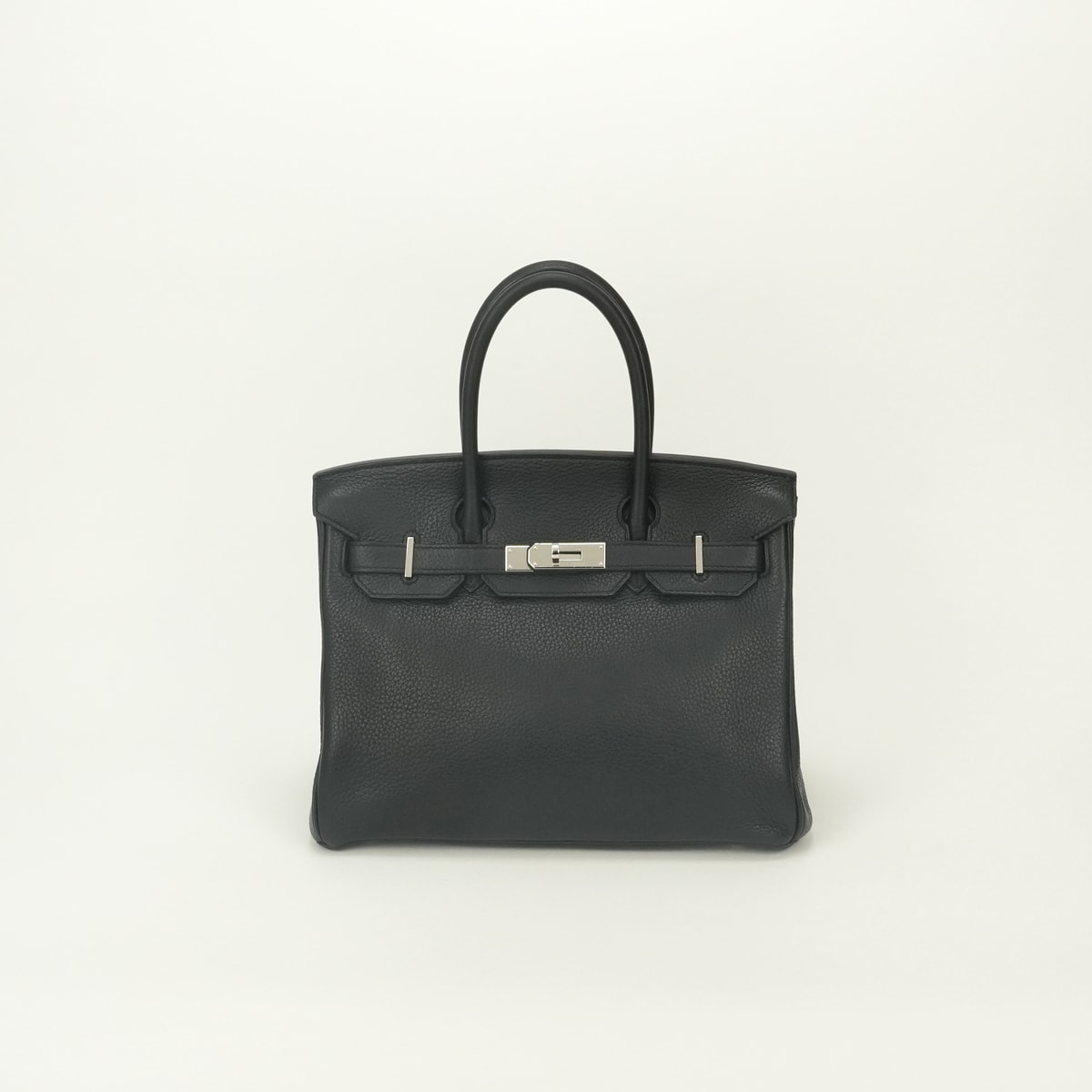 エルメス HERMES バーキン30 バッグ トートバッグ トリヨンクレマンス ノワール Noir ブラック Black 黒 シルバー金具 ハンドバッグ