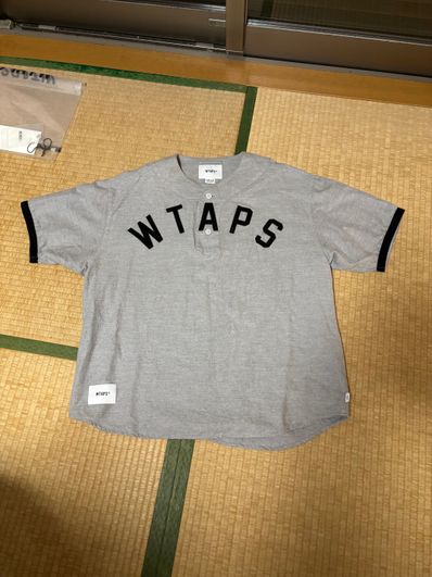 Wtaps LEAGUE / SS / COTTON. FLANNEL "Gray"