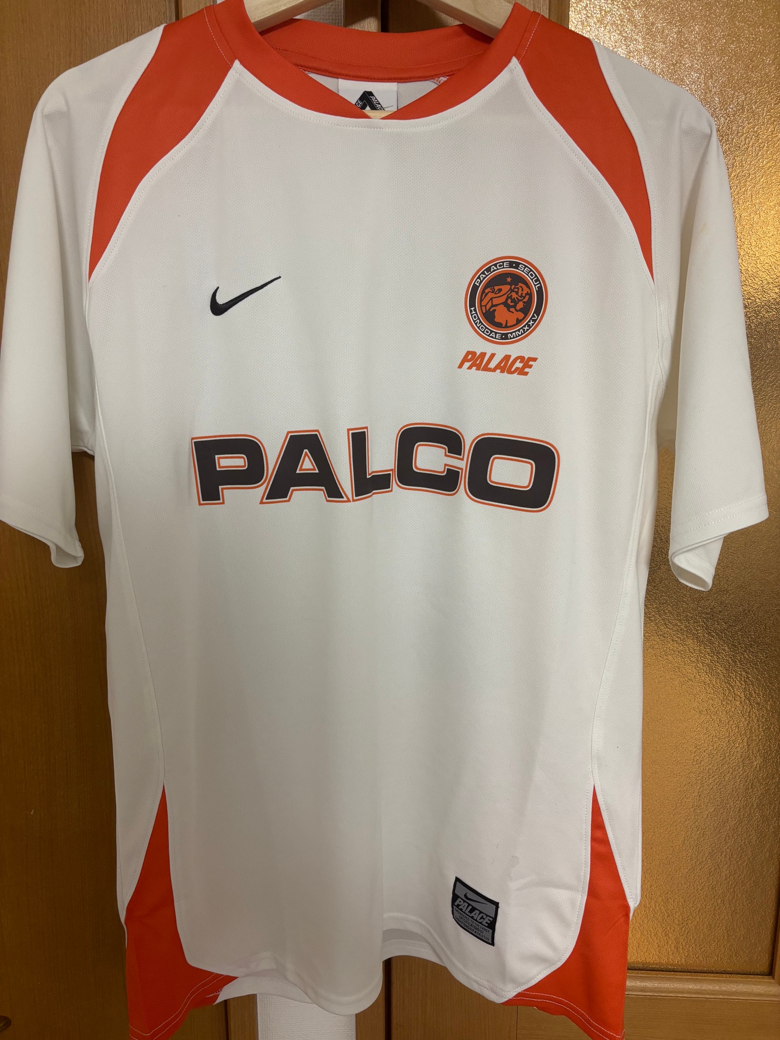 PALACE x Nike Shop Exclusive Jersey (Hongdae) "White/Orange"