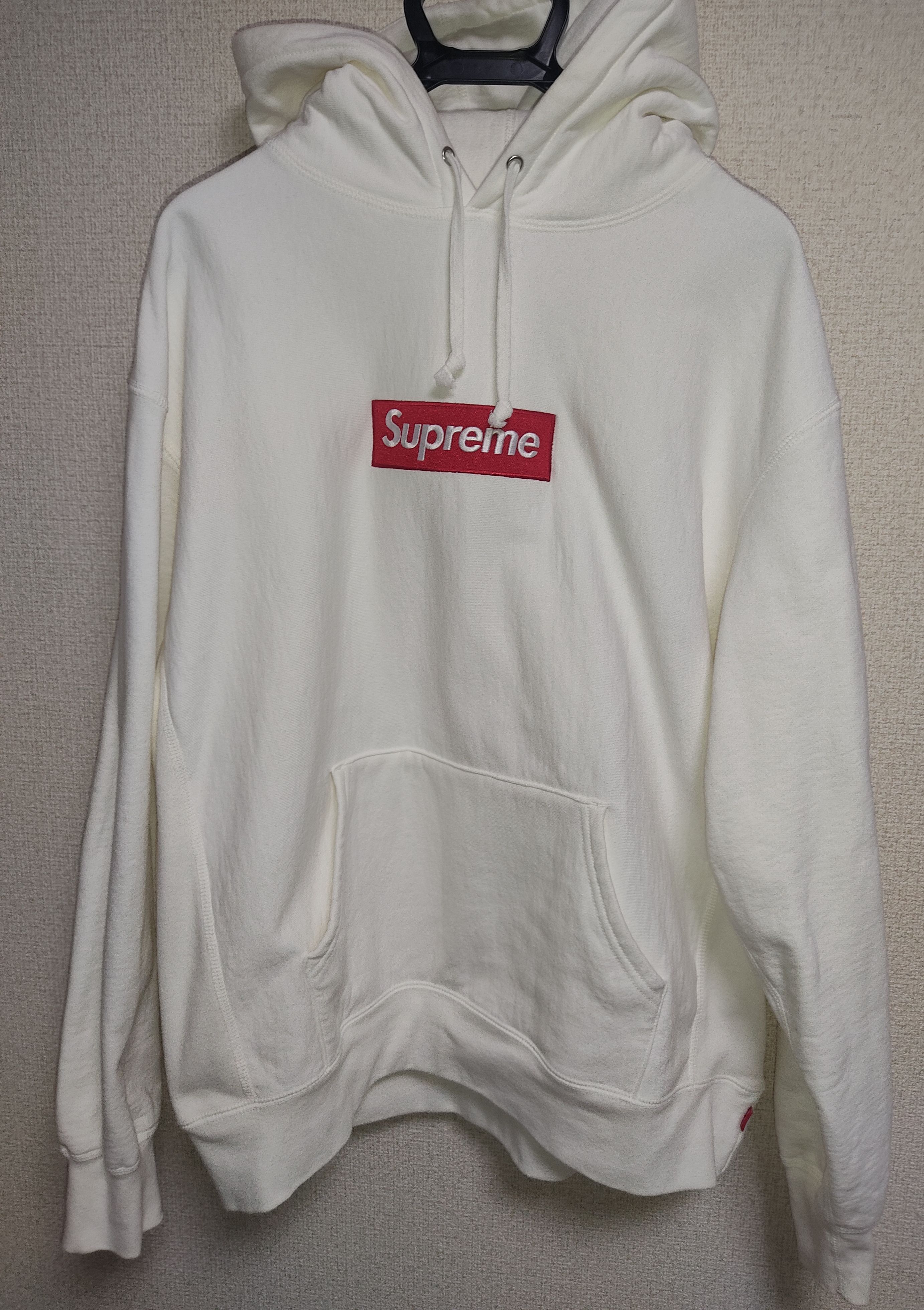 Supreme Box Logo Hooded Sweatshirt "White" (21FW)