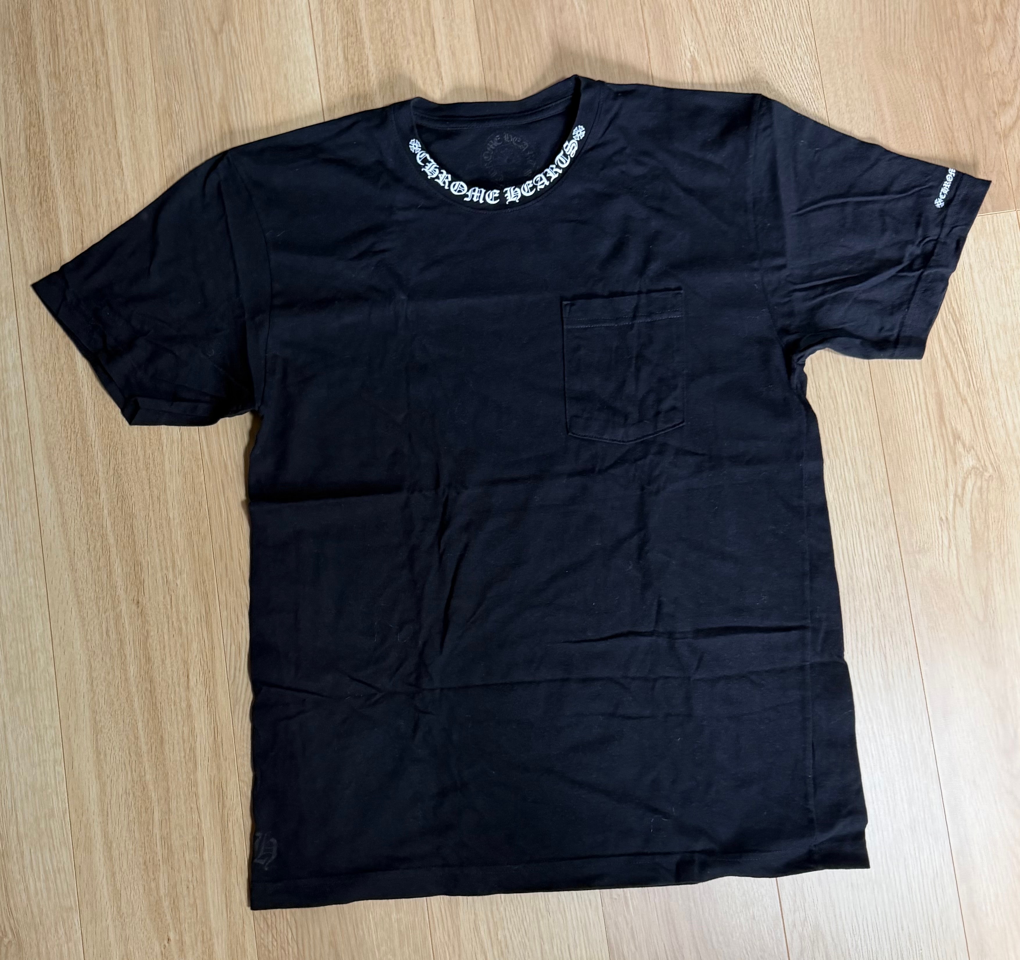 クロムハーツ トリプル クロス ロゴ ロングスリーブ Tシャツ 