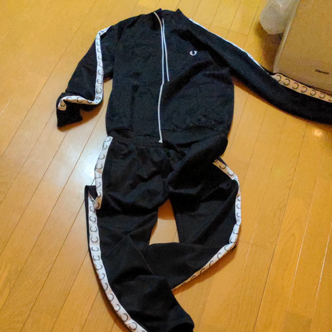 フレッドペリー トラックジャケット パンツ セットアップ