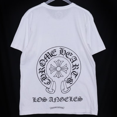 Chrome Hearts Los Angeles Exclusive Horseshoe Pocket T-Shirt "White"