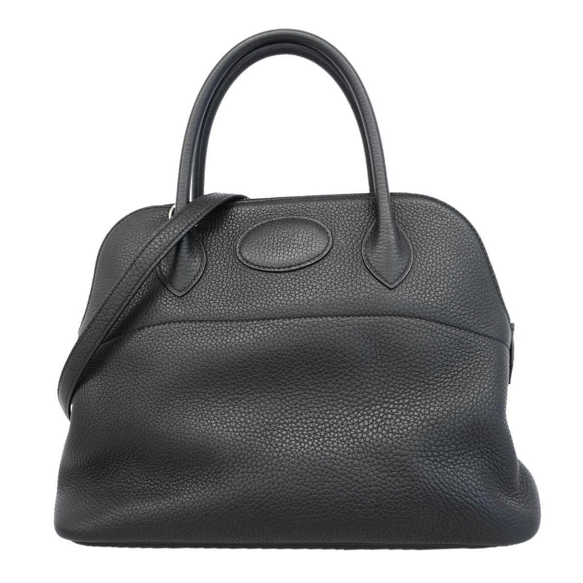 ★最終価格★SALE【6id5615】エルメス ハンドバッグ ボリード31 トリヨンクレマンス ブラック シルバー金具 C刻印 2wayバッグ【中古】レディース