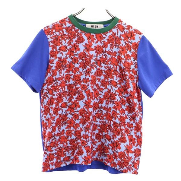 MSGM エムエスジーエム 半袖 Tシャツ S ブルー系