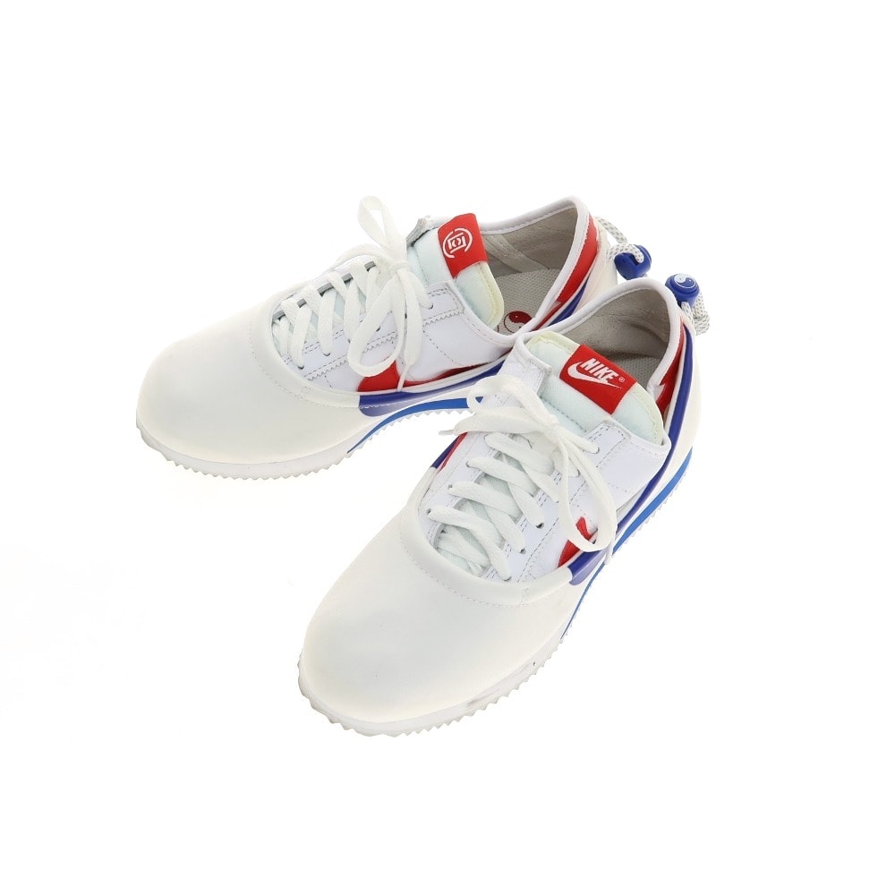 【中古】クロット CLOT × NIKE CORTEZ 3WAY スニーカー ホワイトxブルー【サイズ26.5】【メンズ】