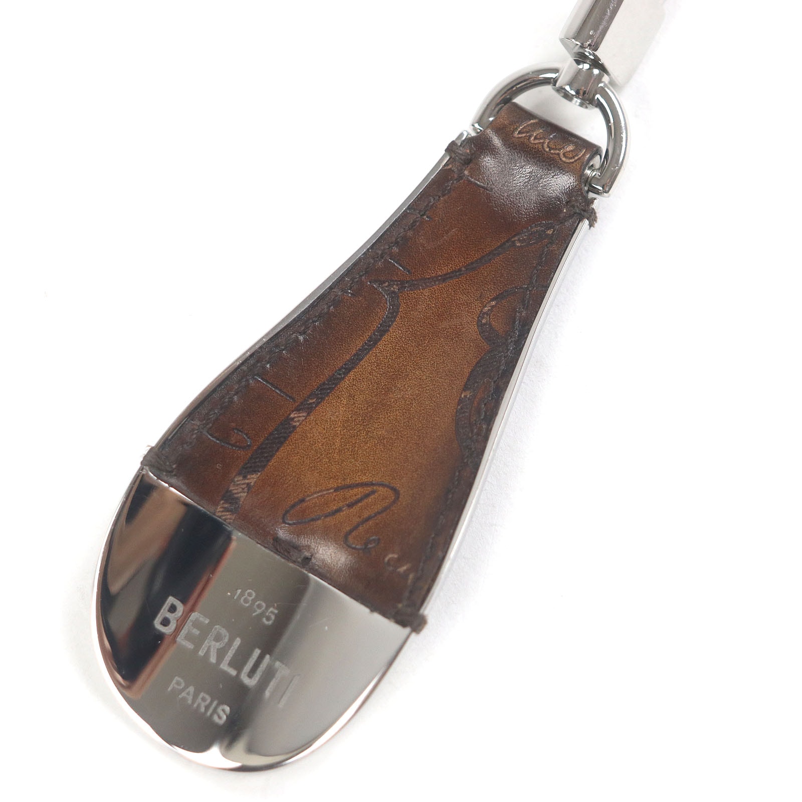 美品 ベルルッティ
 その他小物 ブラウン シルバー メンズ