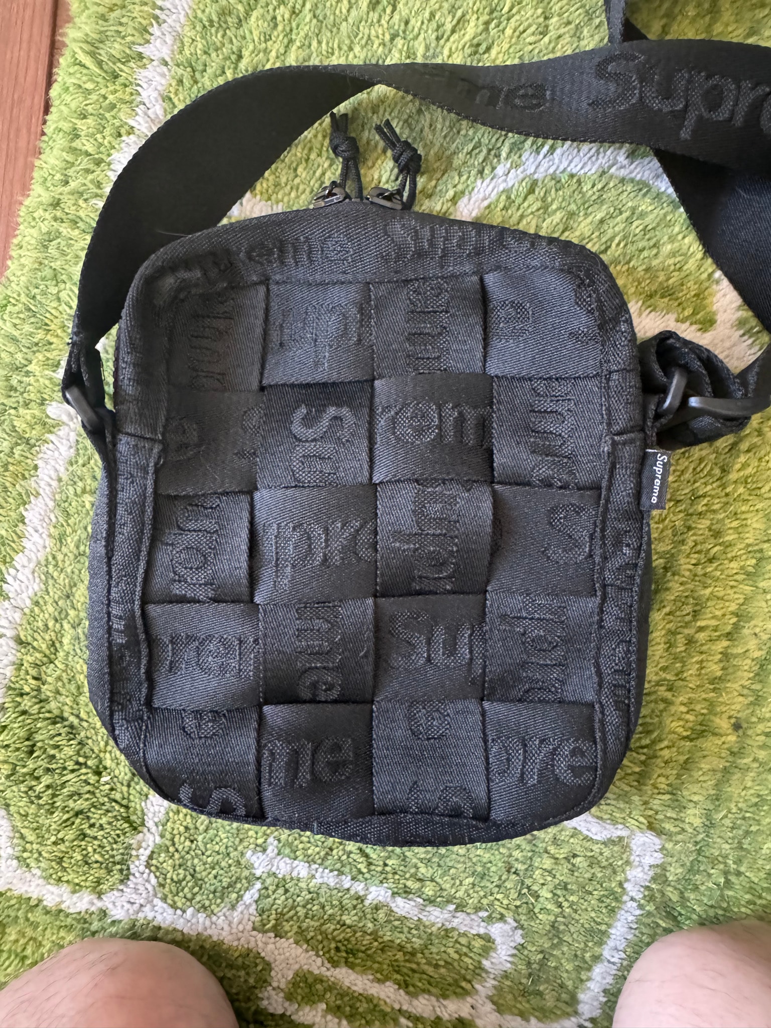 Supreme Woven Shoulder Bag 