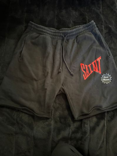 SAINT Mxxxxxx 24SS Sweat Shorts "Black"
