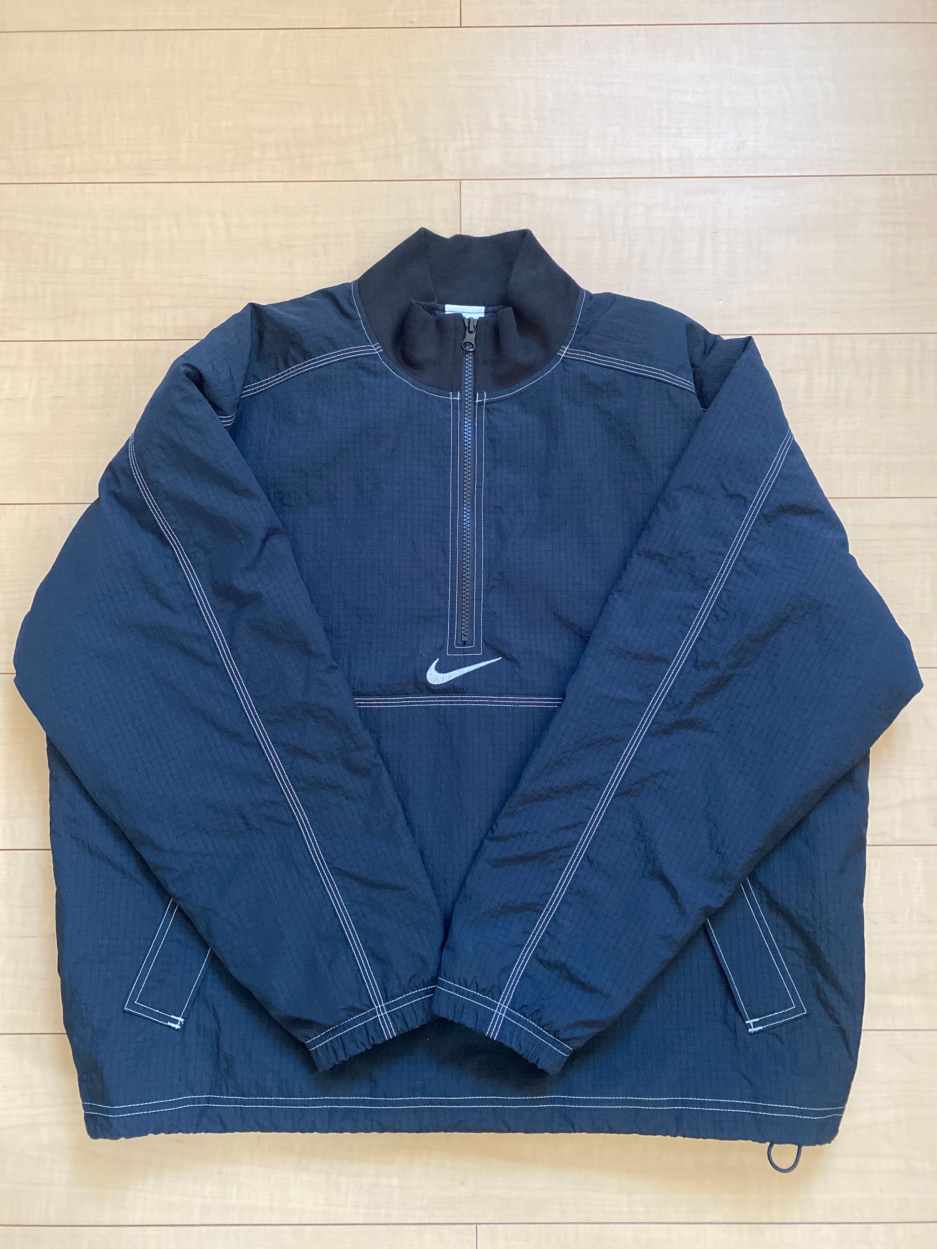 Supreme x Nike Ripstop Pullover "Black"