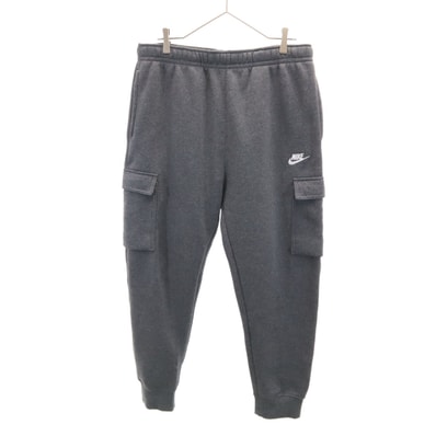 NIKE ナイキ カーゴ スウェットパンツ XL グレー 裏起毛