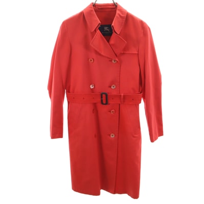 BURBERRY LONDON バーバリーロンドン 英国製 トレンチコート 6 レッド 三陽商会