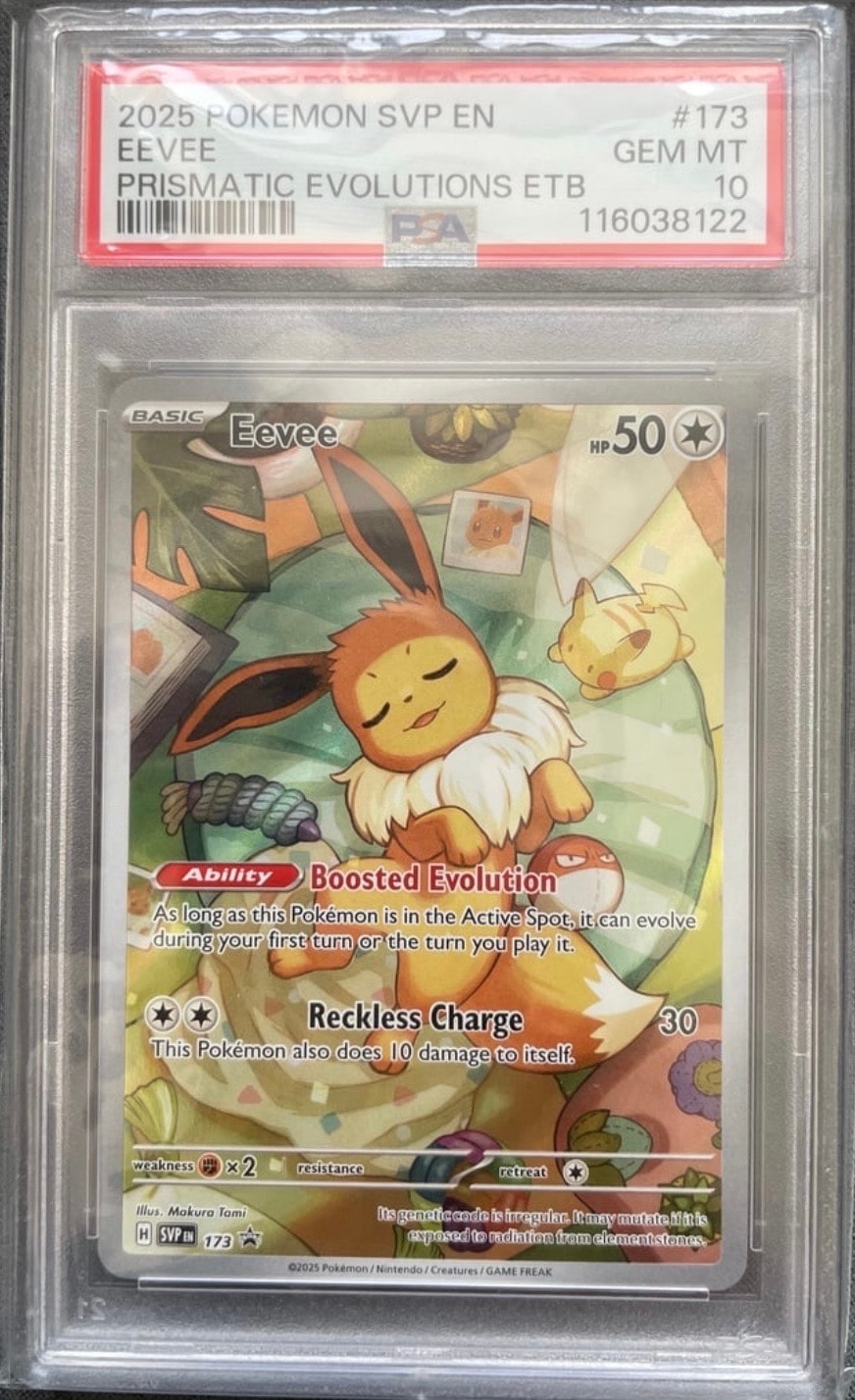 PSA10】イーブイ P [SVP EN 173]【英語版】(スカーレット&バイオレット