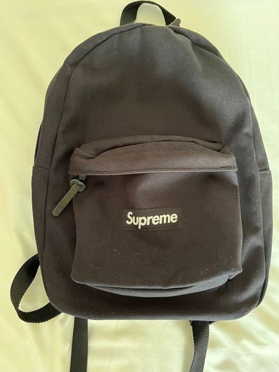 Supreme Canvas Backpack "Black"