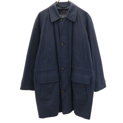 Burberrys バーバリーズ 90s オールド C-TK83 白タグ ステンカラーコート M ネイビー ライナー欠品