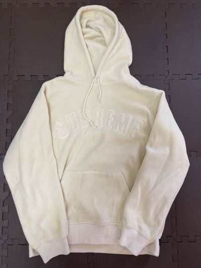 Supreme Polartec Hooded Sweatshirt "Natural"