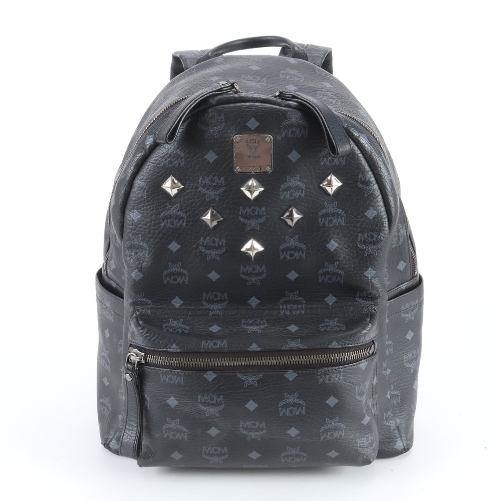 ■美品 MCM エムシーエム ヴィセトススタッズリュックサック