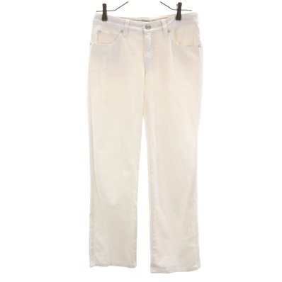 ARMANI COLLEZIONI アルマーニコレッツォーニ ロングパンツ W26 ホワイト