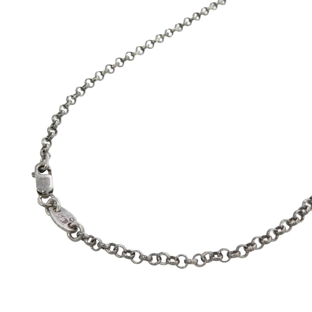 CHROME HEARTS クロムハーツ(原本無) NECKCHAIN R20 ロールチェーンネックレス 20inch シルバー系【中古】