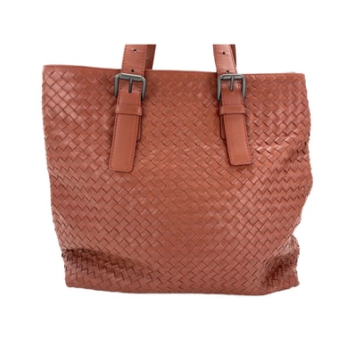 ボッテガヴェネタ BOTTEGAVENETA レザー トートバッグ【中古】