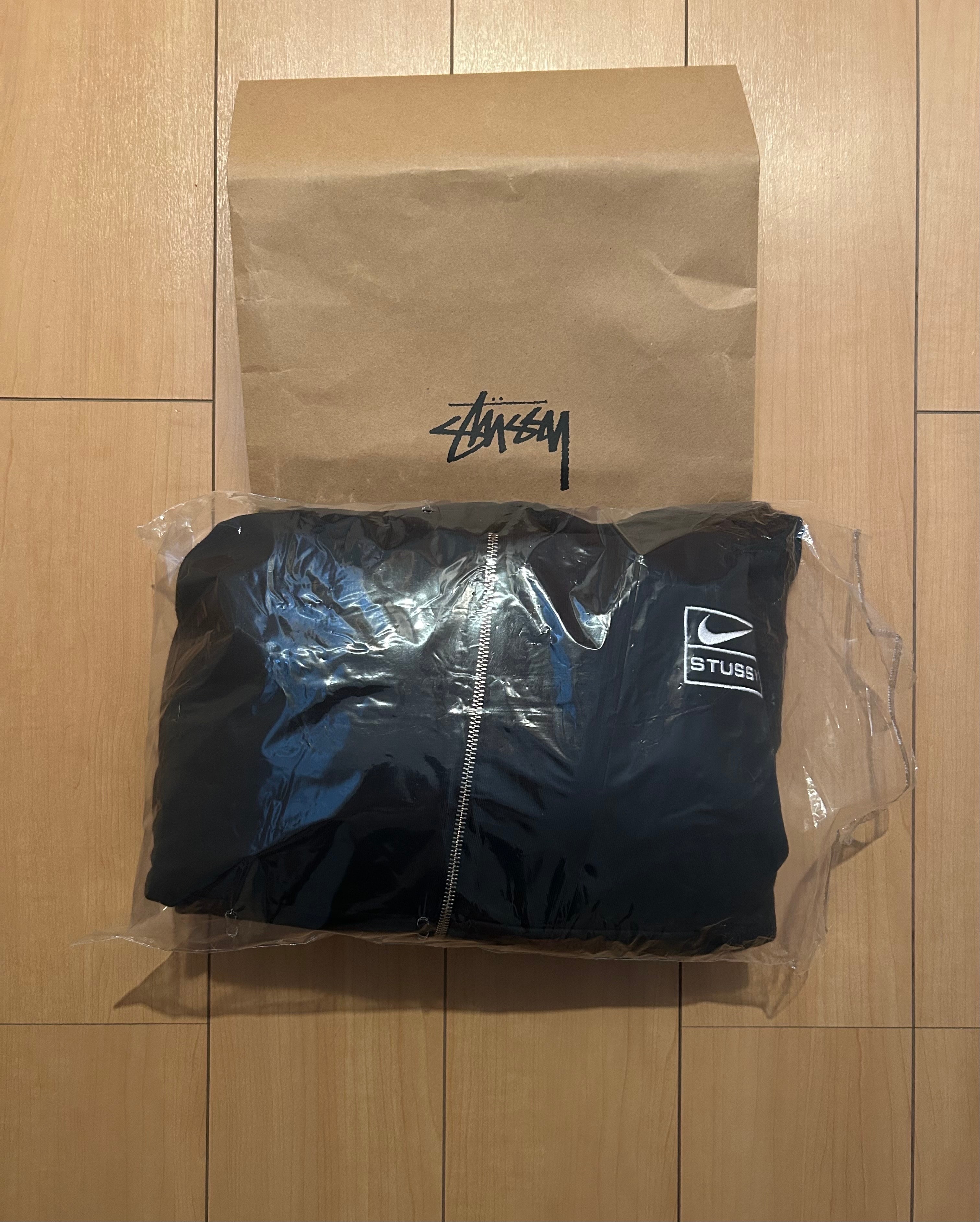 Stussy x Nike Stone Washed Fleece Zip Hoodie "Black" (US Size) FJ9175-010 