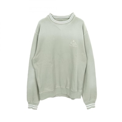 プラダ PRADA スウェット 衣料品 トップス コットン メンズ グリーン系 【中古】