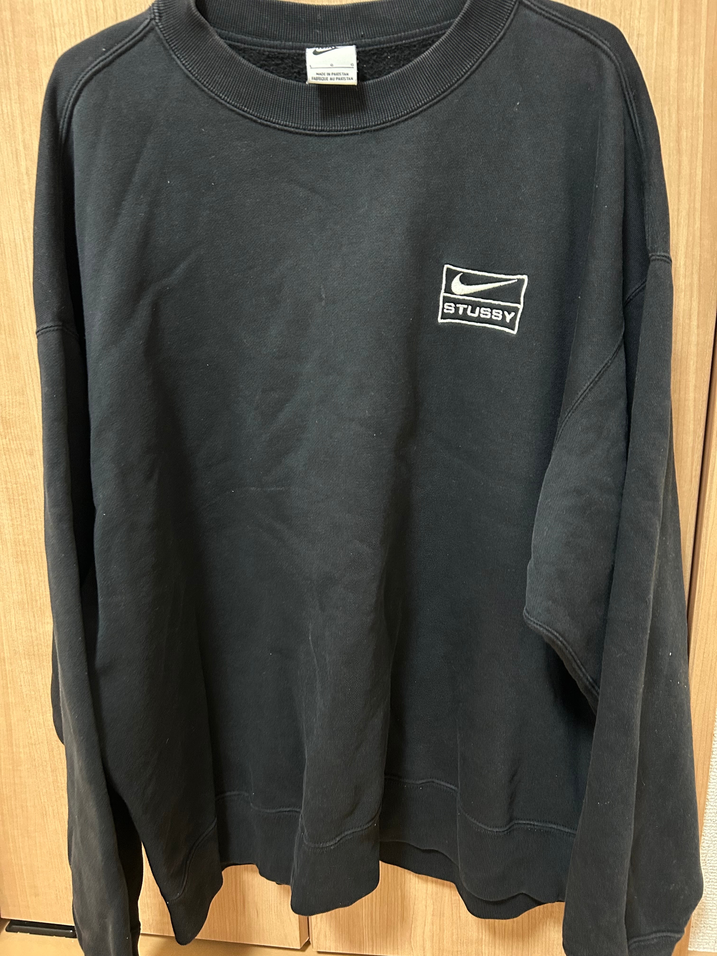 Stussy x Nike Wash Crew (US Size) "Black" DO5310-010