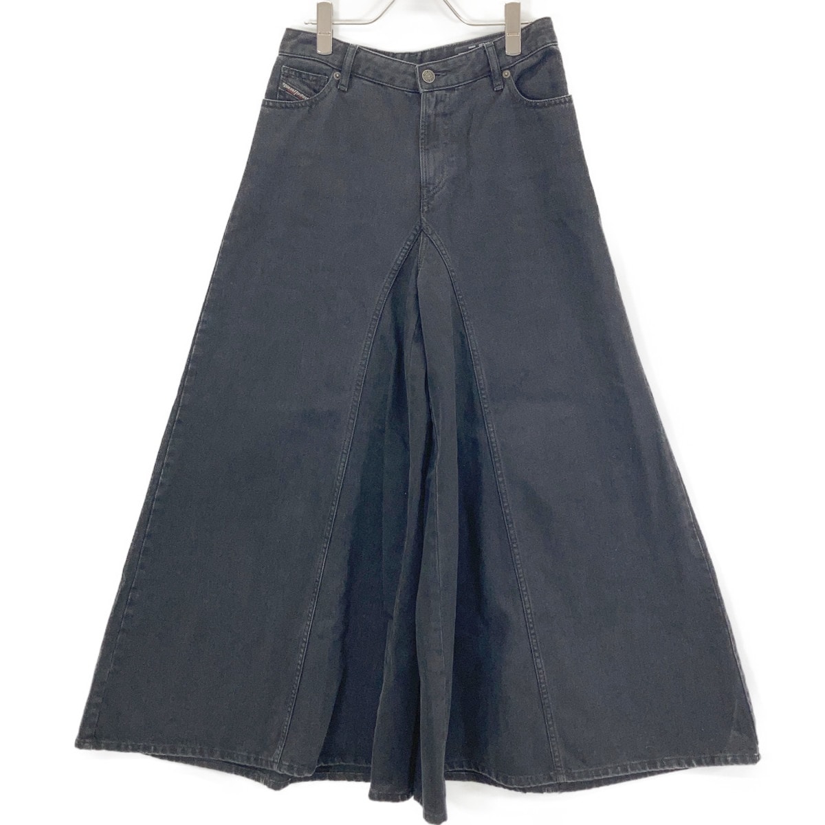 ディーゼル A02092 ブラック デニム D-SPRITZZ フレア パンツ