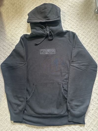 Supreme Box Logo Hooded Sweatshirt "Black" (14FW)