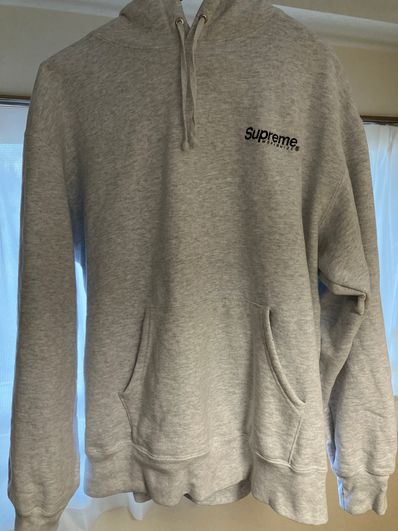 Supreme Worldwide Hooded Sweatshirt "Ash Grey"