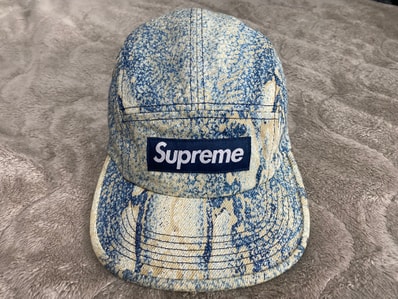 Supreme Denim Camp Cap "Snake" (24FW)