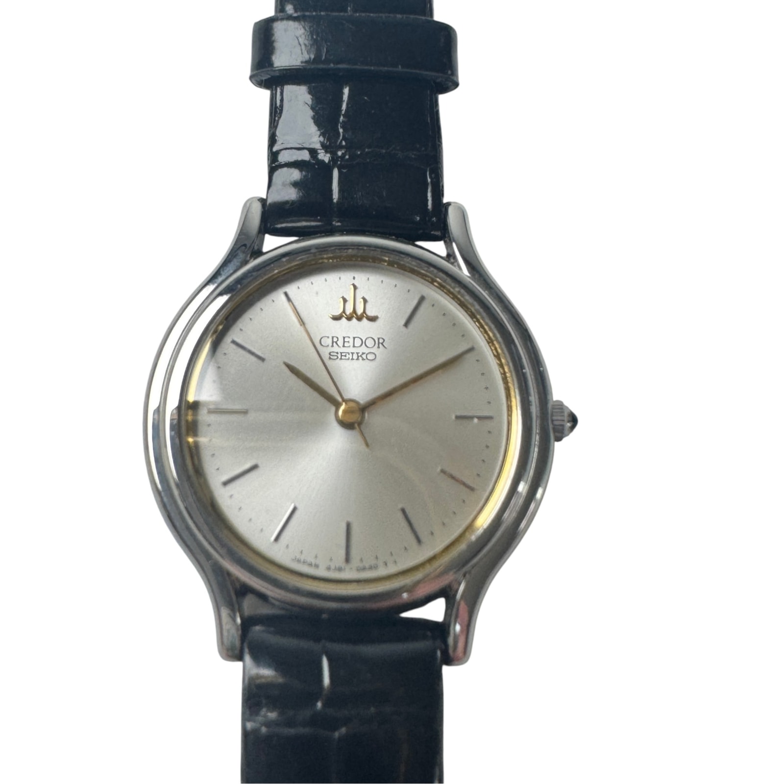 美品 セイコー SEIKO 腕時計 クレドール 4J81-0A40 クォーツ 新品電池 レディース