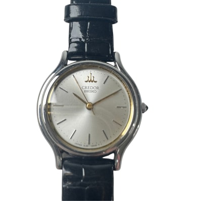 美品 セイコー SEIKO 腕時計 クレドール 4J81-0A40 クォーツ 新品電池 レディース