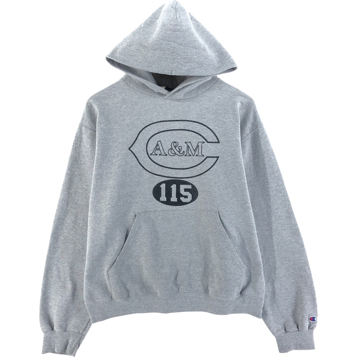 古着 00年代 チャンピオン Champion AUTHENTIC ATHLETIC APPAREL カレッジ スウェットプルオーバーパーカー メンズM相当/eaa501327