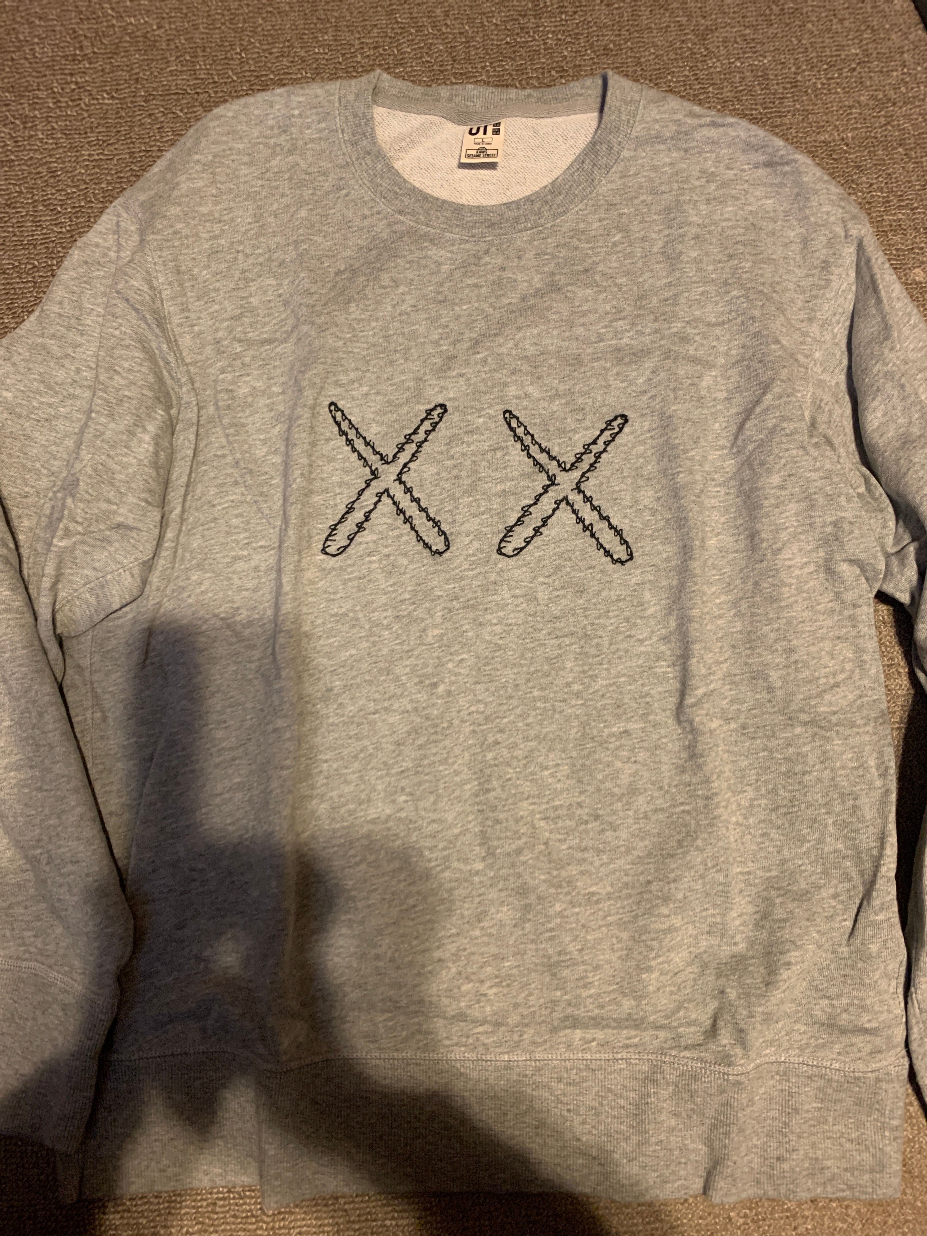 Uniqlo x KAWS x Sesame Street XX Sweatshirt "Black"