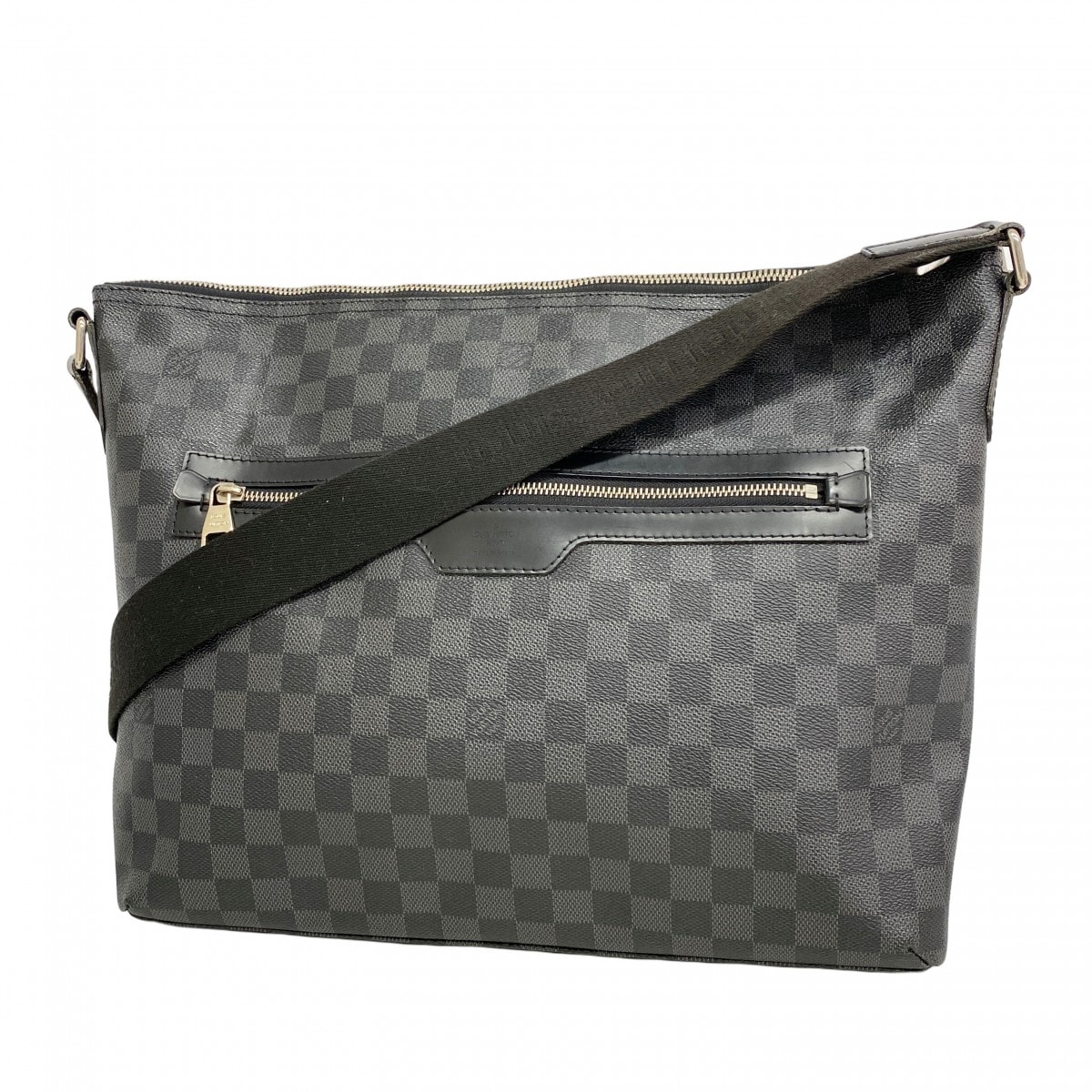 【6dc3955-k】ルイヴィトン ショルダーバッグ ダミエ・グラフィット ミックMM N41106 ブラック【中古】メンズ