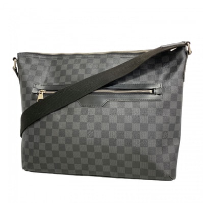 【6dc3955-k】ルイヴィトン ショルダーバッグ ダミエ・グラフィット ミックMM N41106 ブラック【中古】メンズ
