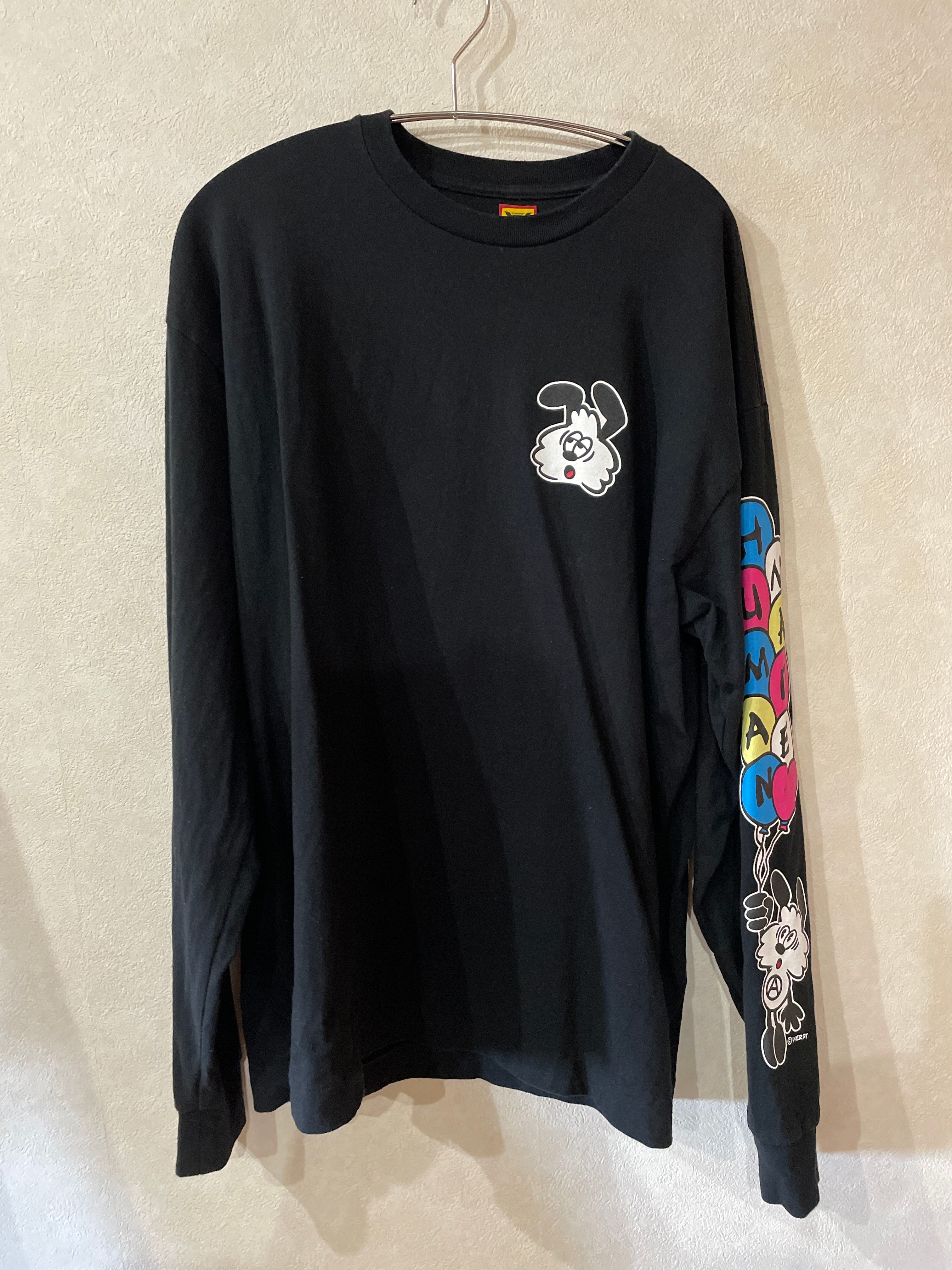 HUMAN MADE VICK LONG SLEEVE T-SHIRT "Black"