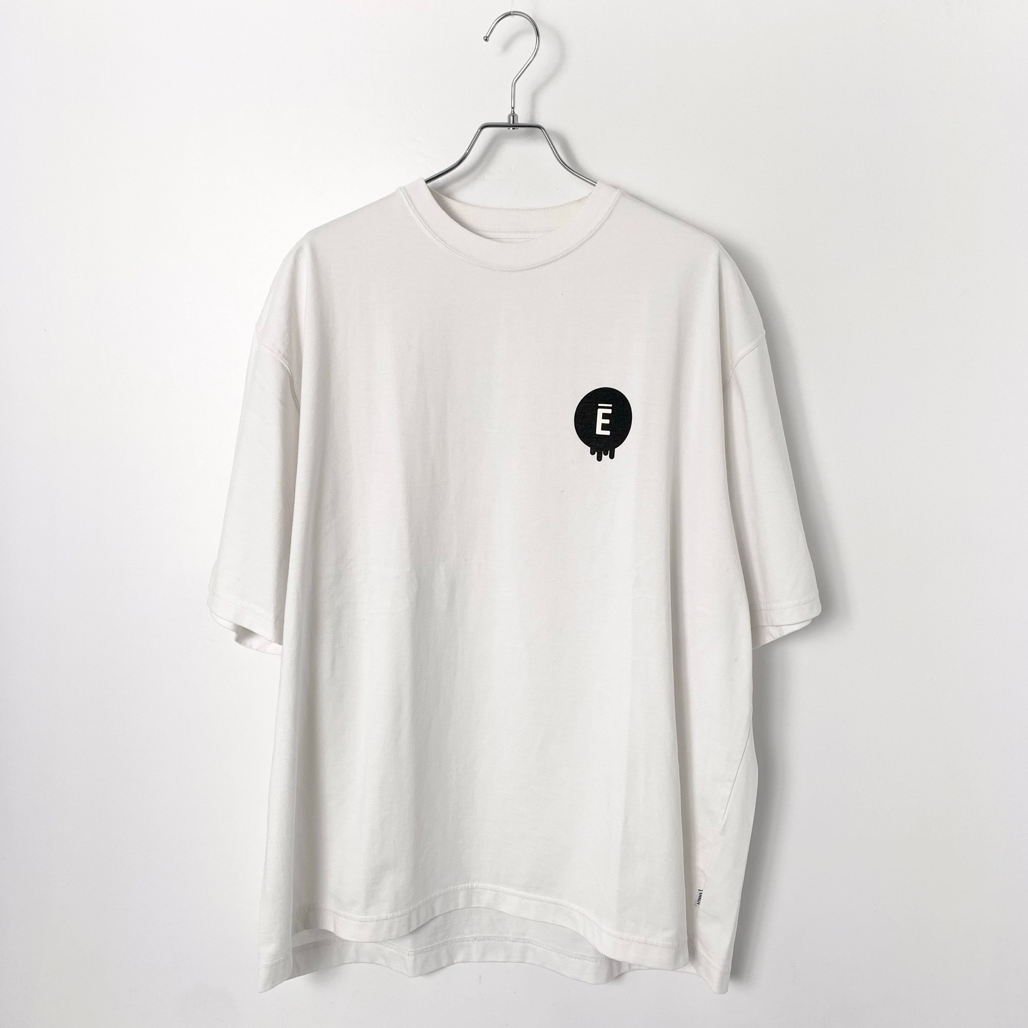 ENNOY Circle Ē Drip T-Shirt "White"