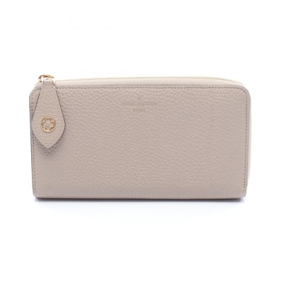 ルイ・ヴィトン LOUIS VUITTON ポルトフォイユ コメット L型ファスナー長財布 財布 レザー トリヨンレザー トリヨンレザー ガレ レディース ベージュ系 M63104 【中古】