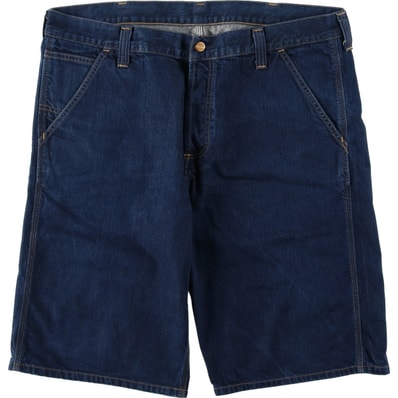 古着 ビッグサイズ カーハート Carhartt WORK BERMUDA デニムショーツ ハーフパンツ ジョーツ メンズw40相当/eaa662966