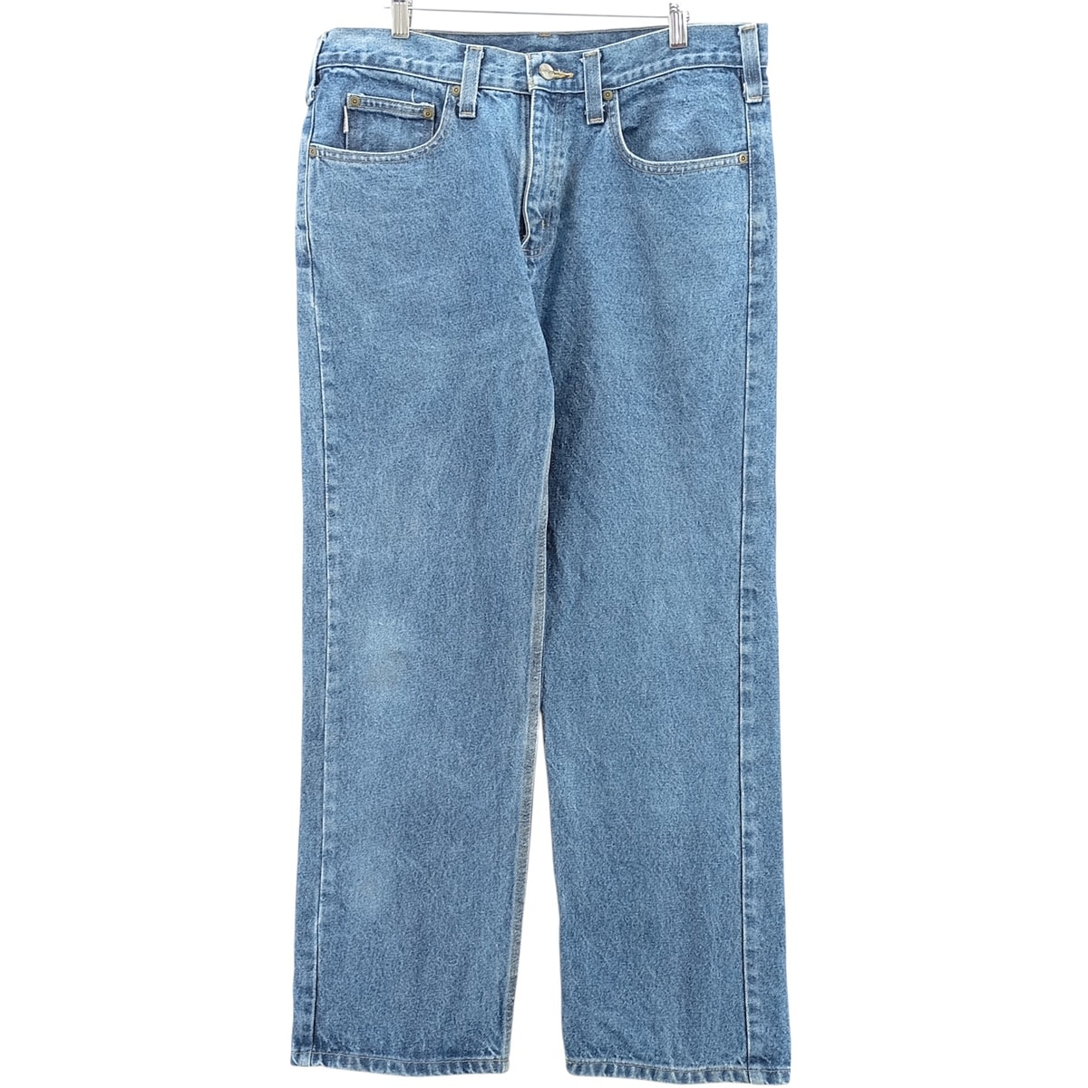 古着 カーハート Carhartt RELAXED FIT ストレートデニムパンツ メンズw35相当/eaa419015