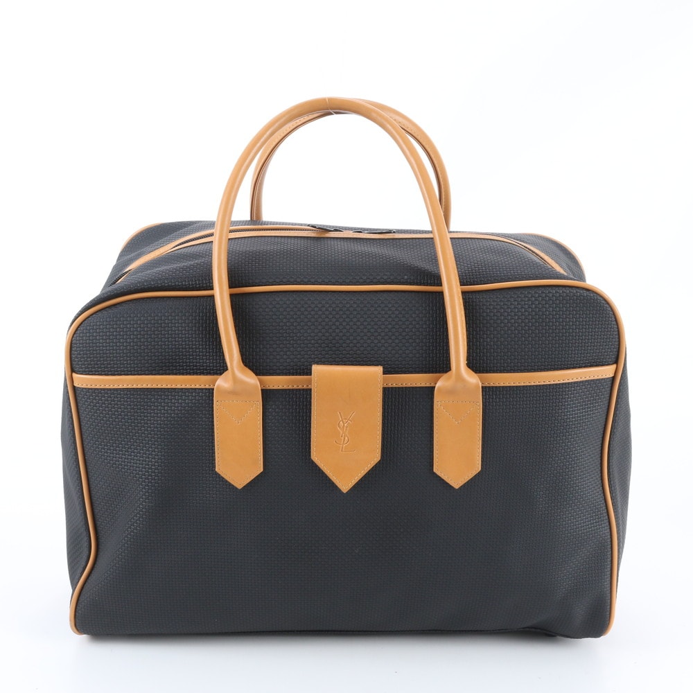 B (目立った傷や汚れなし)】□美品 イヴ サンローラン YSLボストン